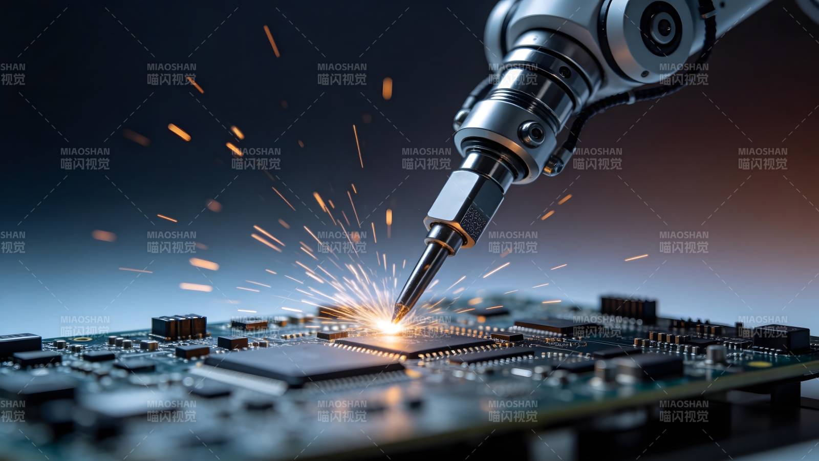 精密焊接电路板图片