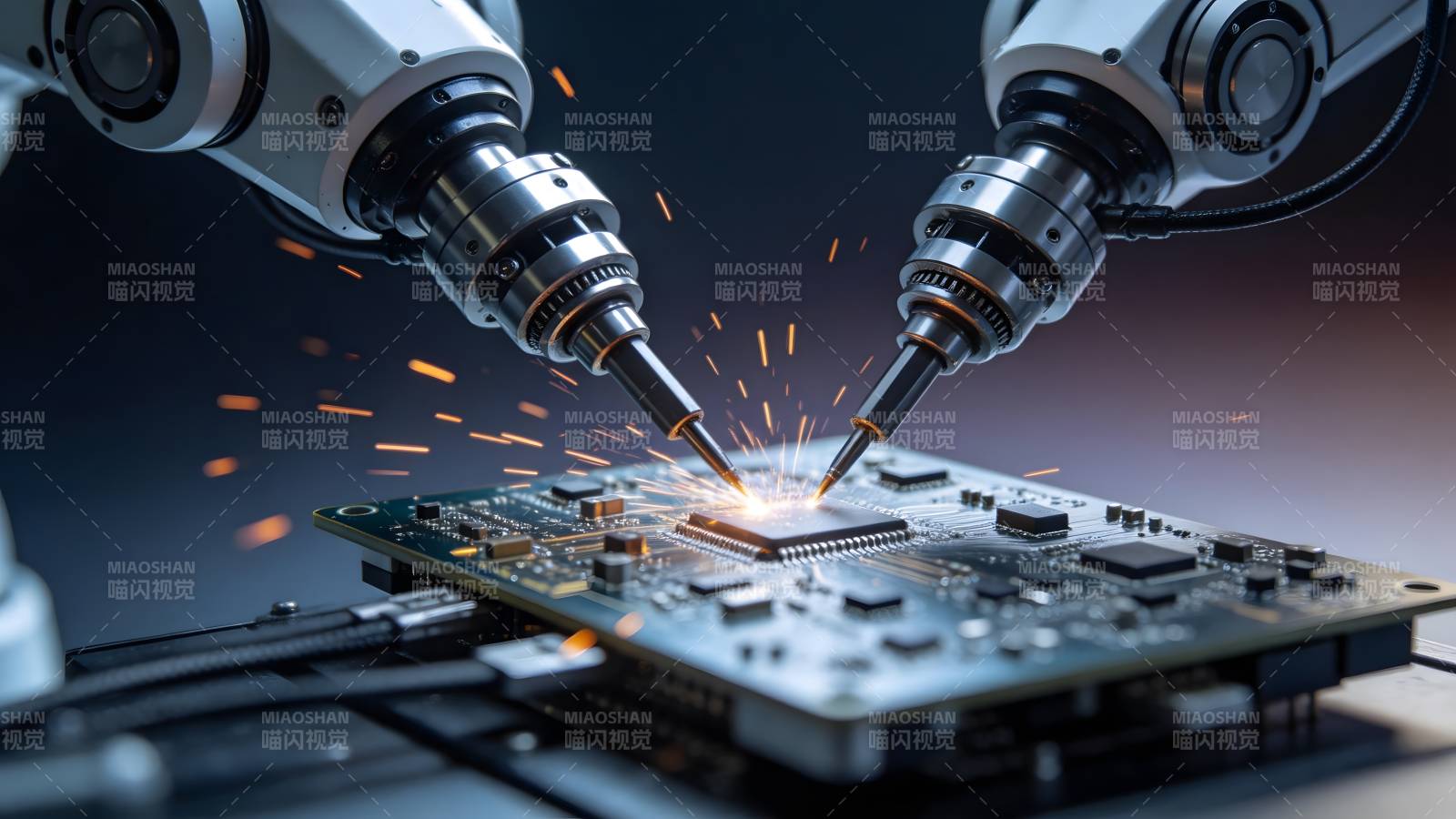 智能焊接电路板图片