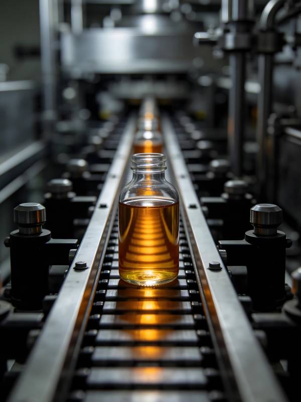 瓶装液体生产线图片