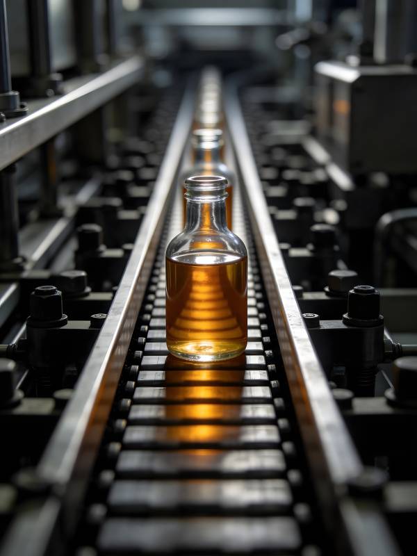 瓶装液体生产线图片