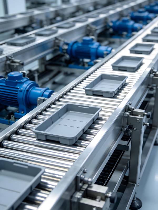 自动化传送带生产图片