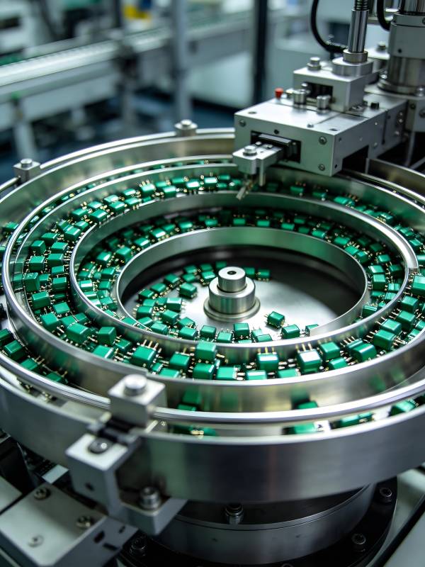 自动化生产线特写图片