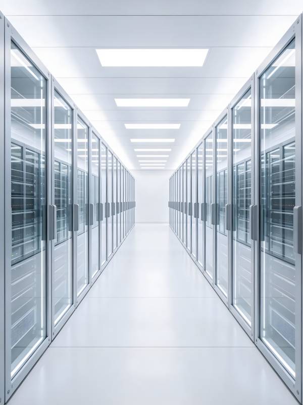 数据中心走廊图片