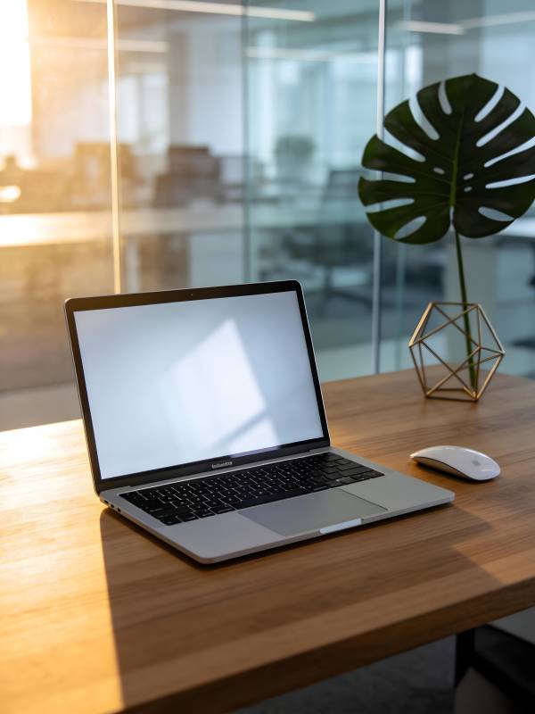 阳光下的办公桌图片