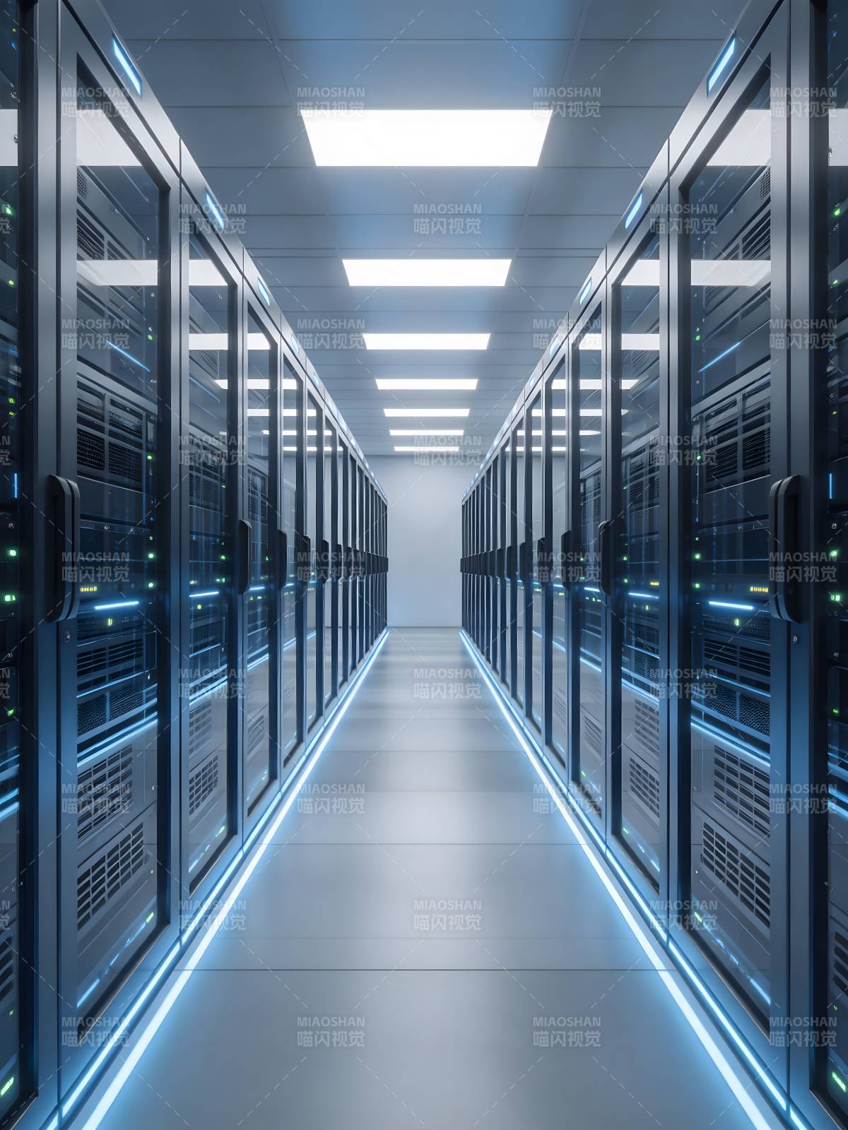 数据中心走廊图片