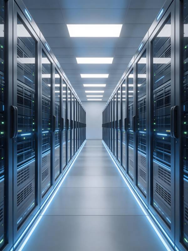 数据中心走廊图片