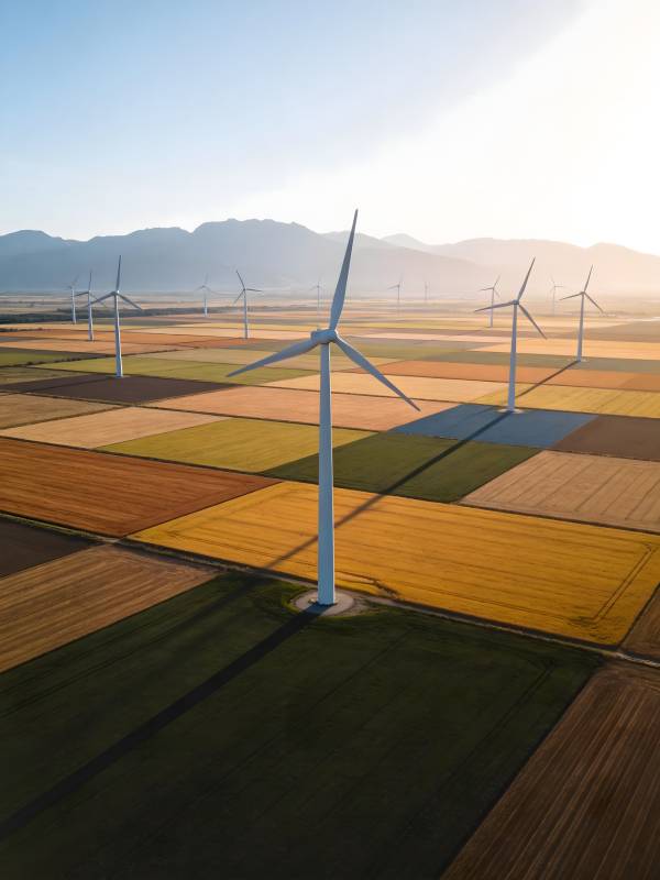风车田野风光图片