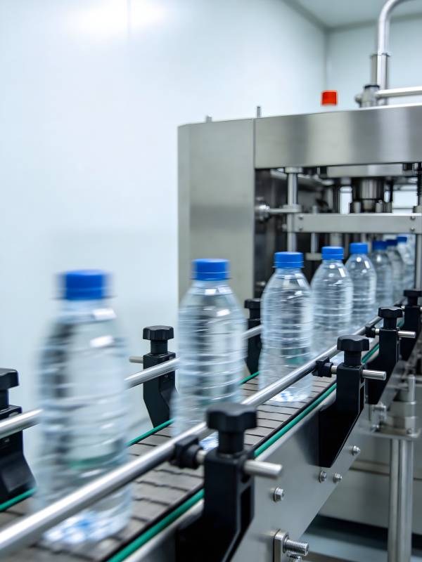 瓶装水生产线图片