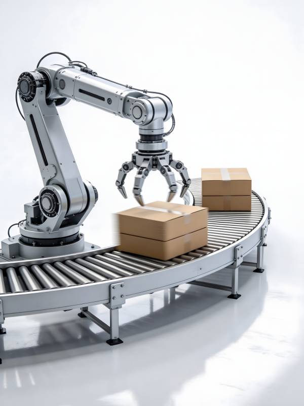 智能机械臂分拣图片