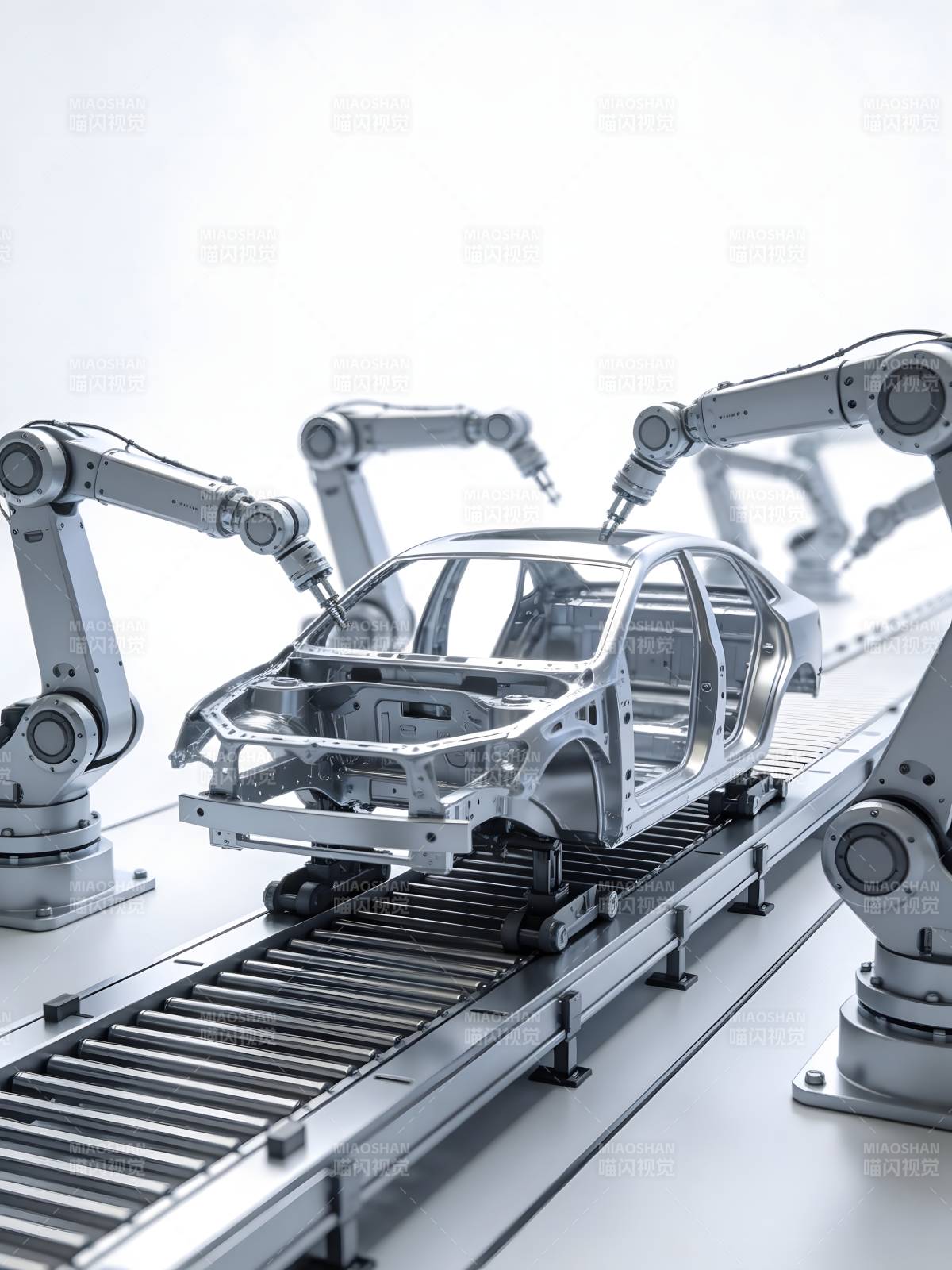 智能汽车生产线图片