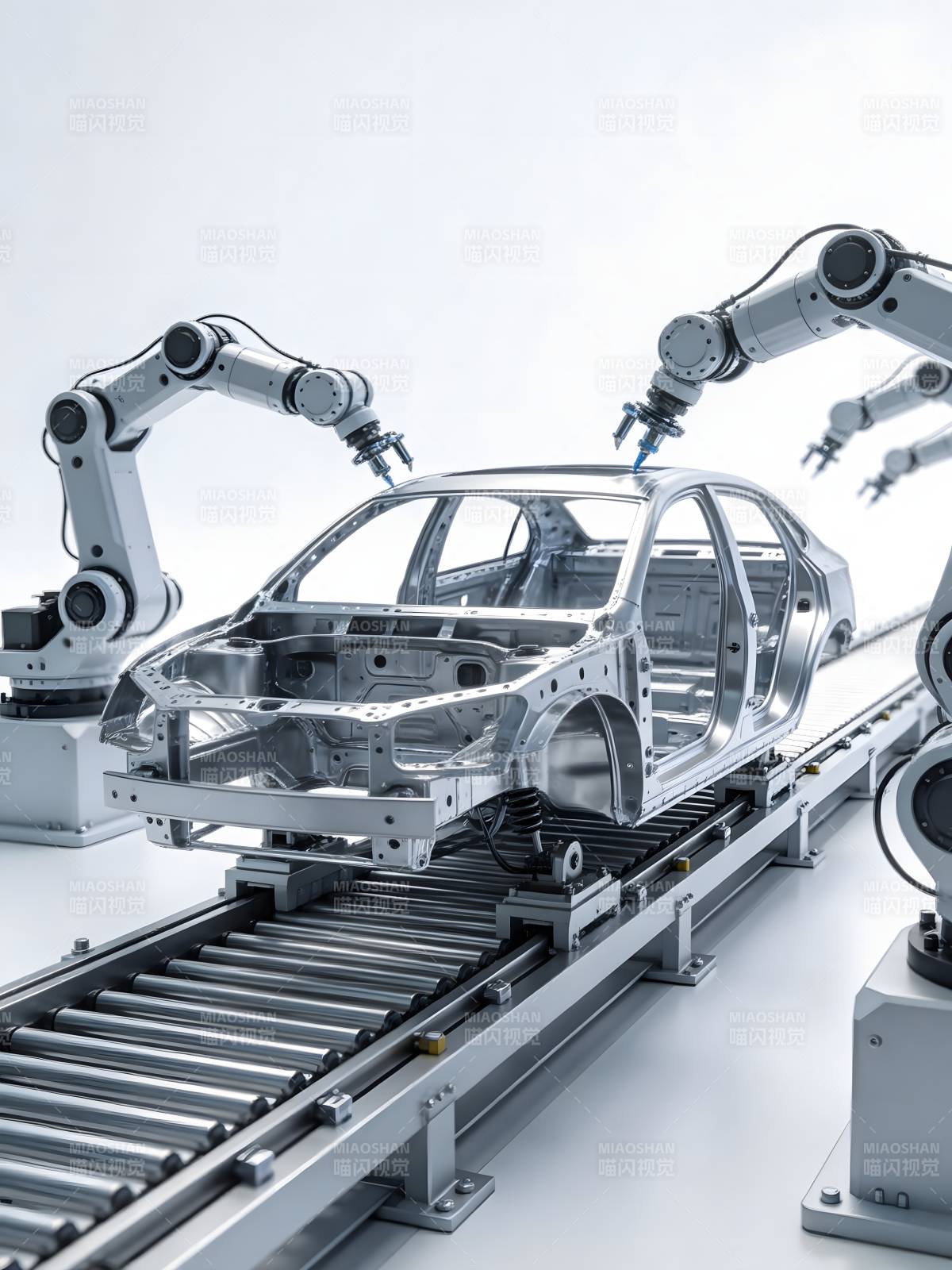 智能汽车生产线图片