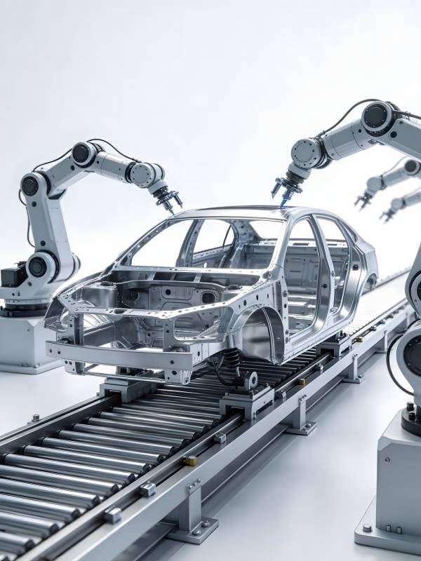 智能汽车生产线图片