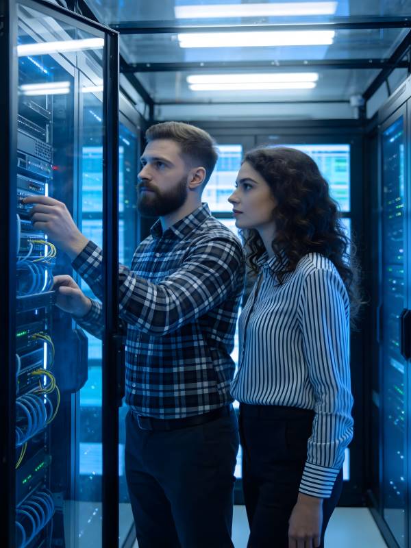 数据中心运维现场图片