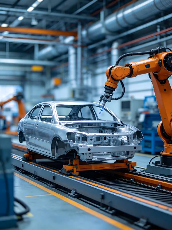 智能汽车生产线图片