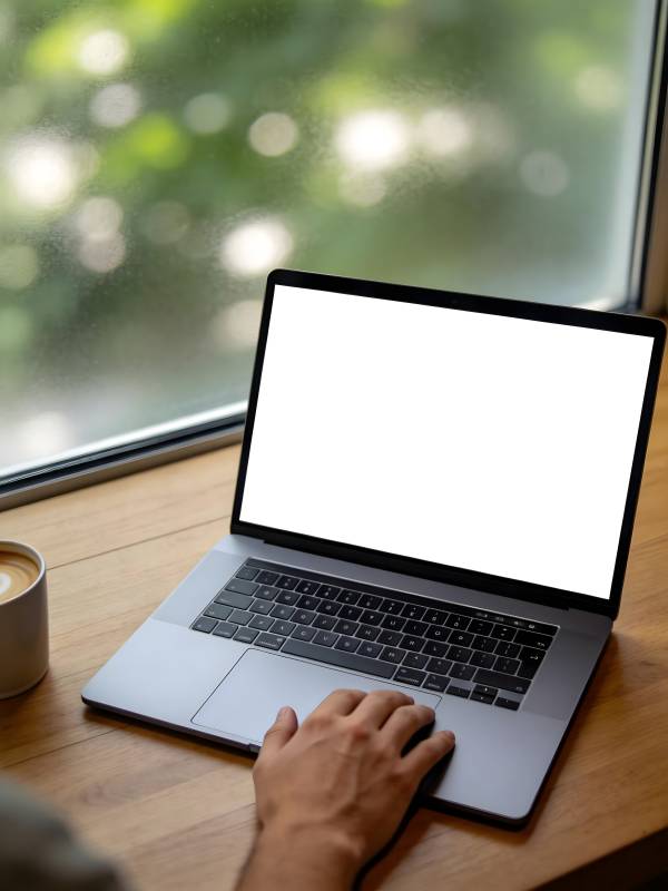 窗边办公 专注工作图片