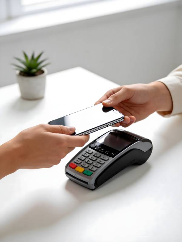 手机支付瞬间图片