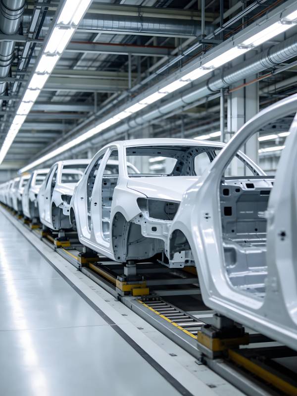 汽车生产线图片