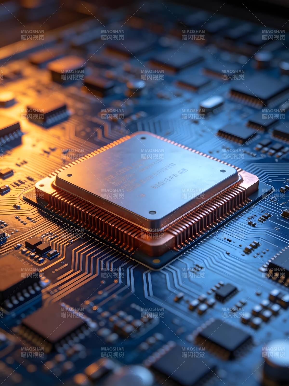 芯片特写 科技之眼图片