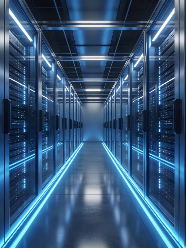 数据中心走廊图片