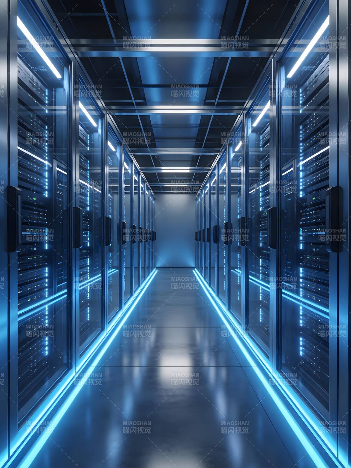 数据中心走廊图片