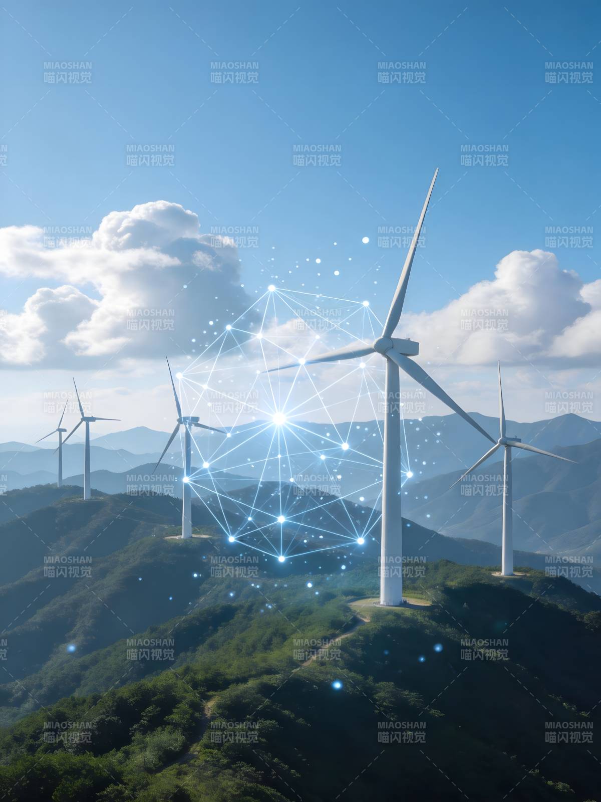 风能网络 绿色未来图片