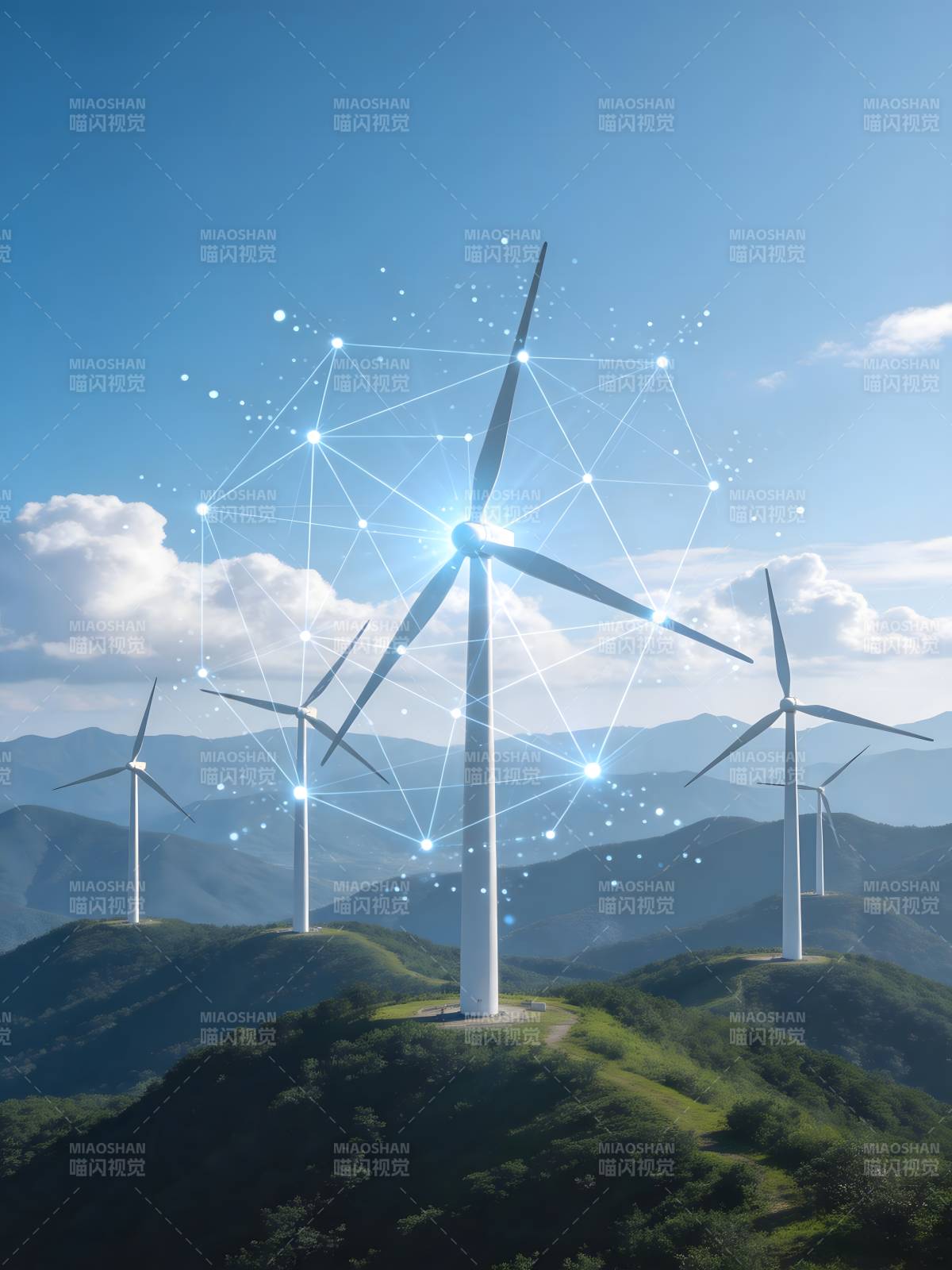 风能互联 绿色未来图片