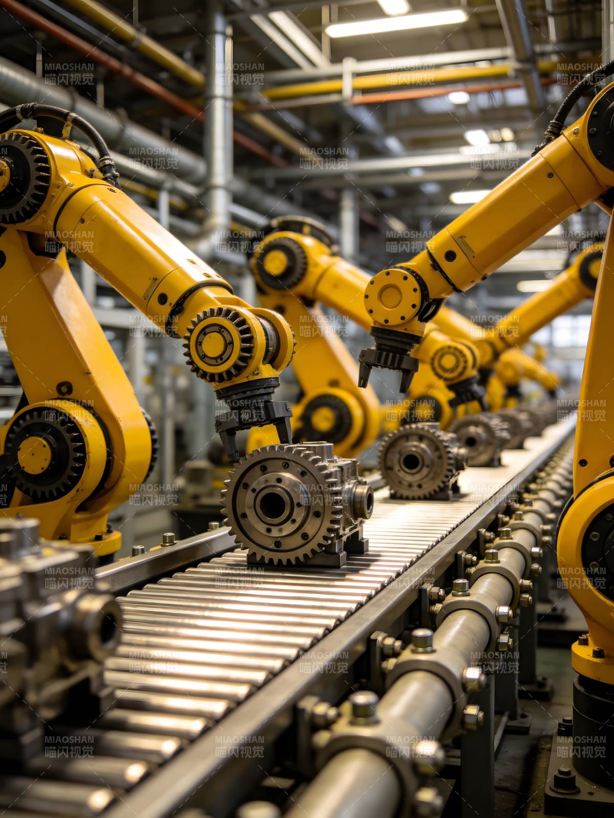 智能工厂自动化生产图片