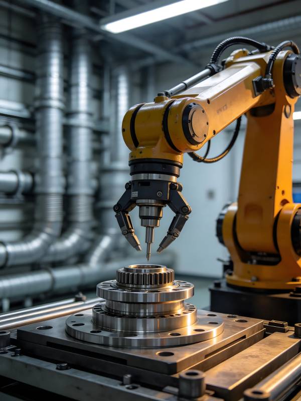 智能机械臂作业图片