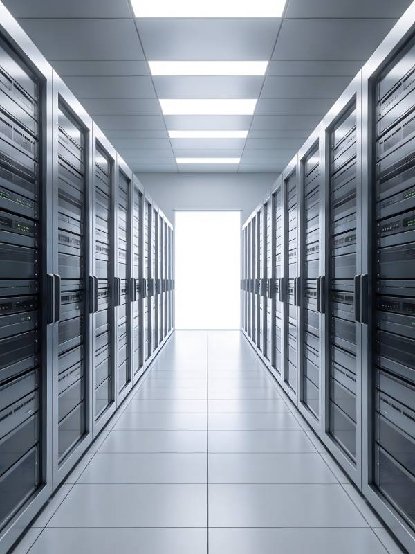 数据中心走廊图片