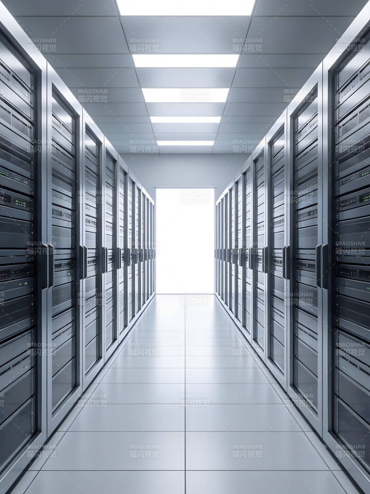数据中心走廊图片