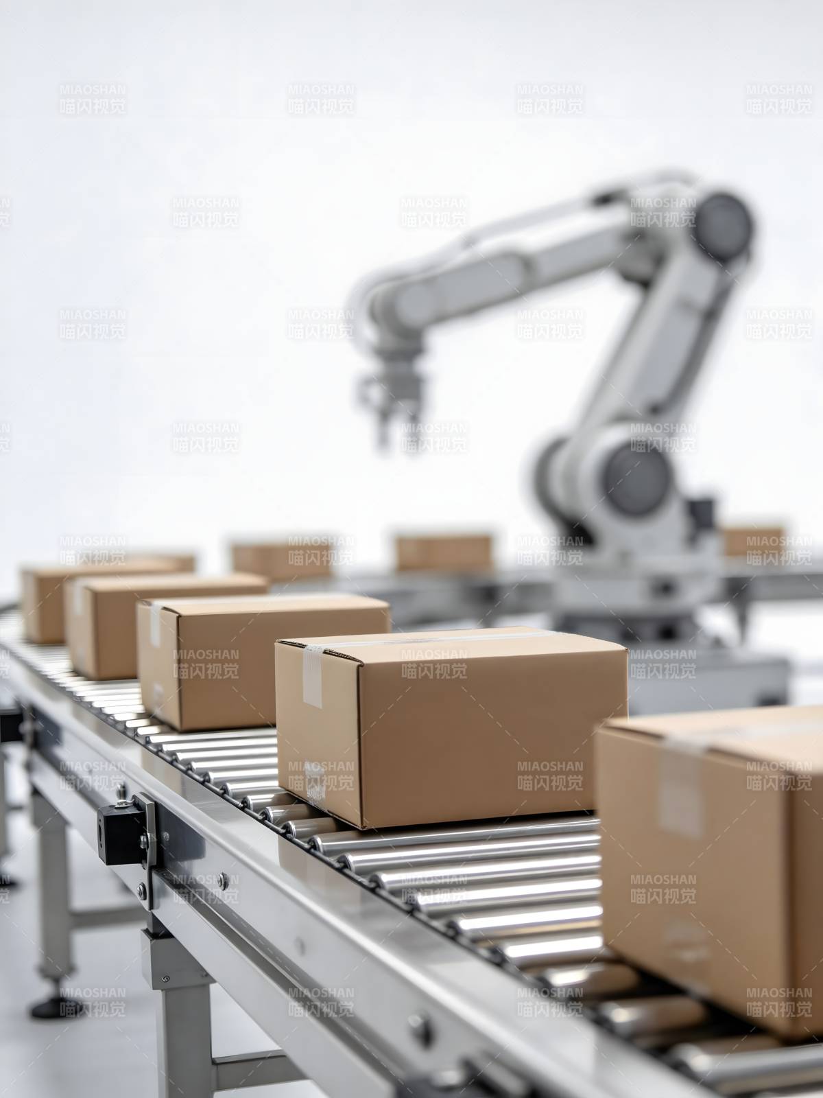 智能分拣流水线图片