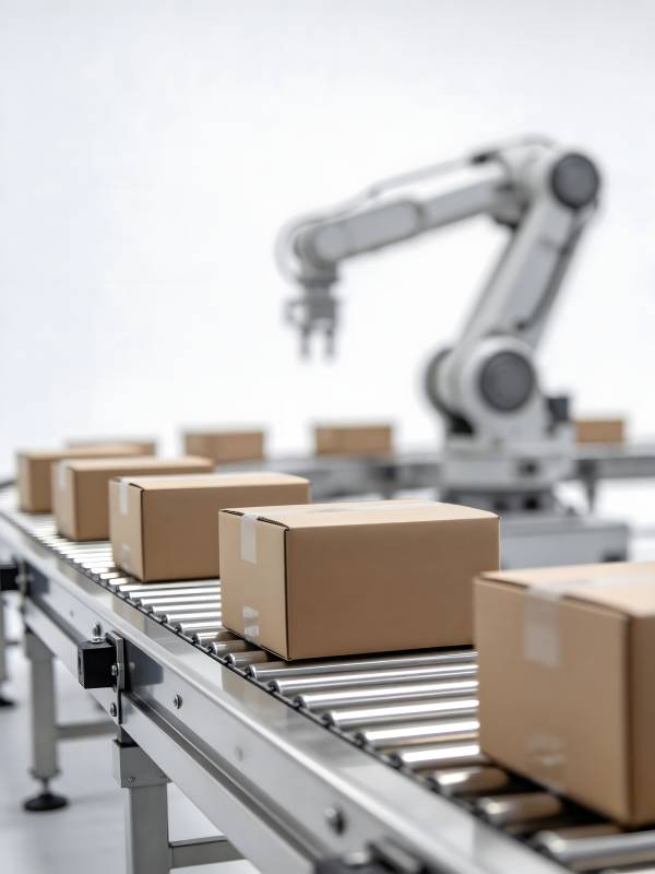 智能分拣流水线图片