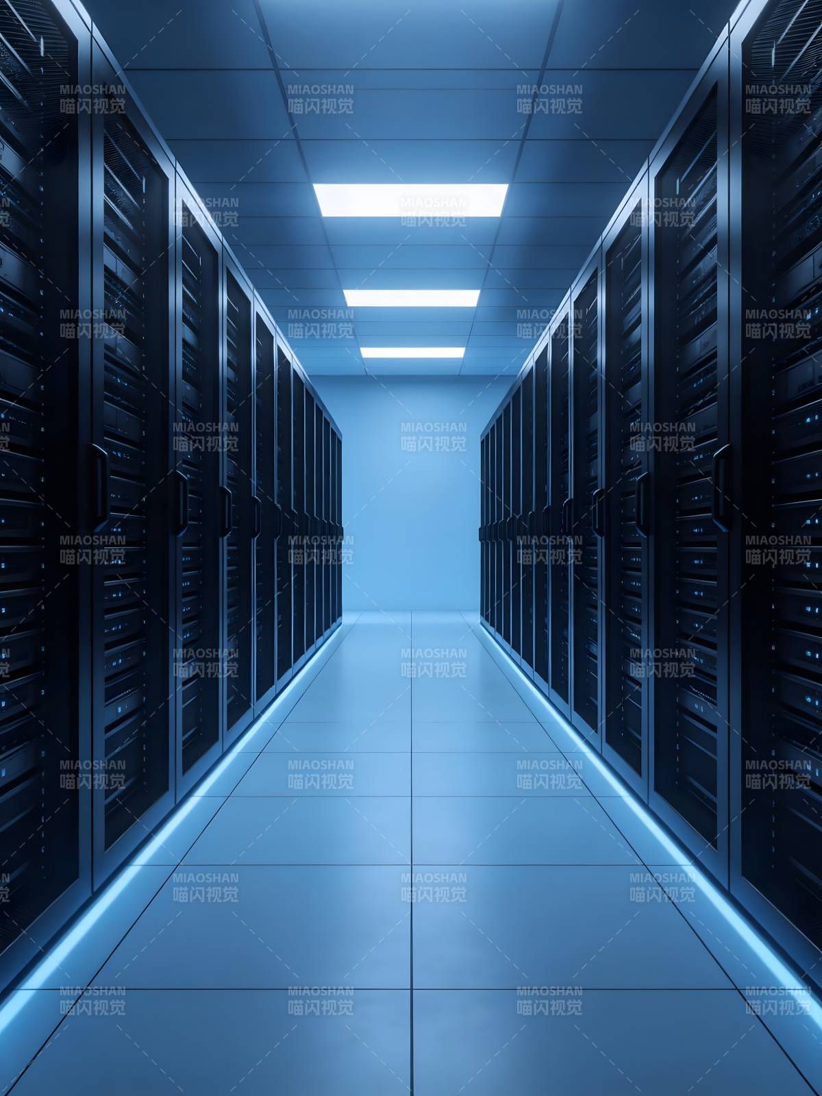 数据中心走廊图片