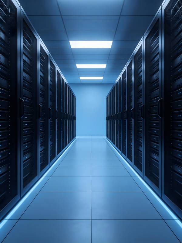 数据中心走廊图片