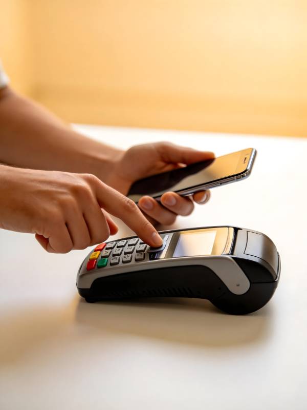 手机支付便捷生活图片