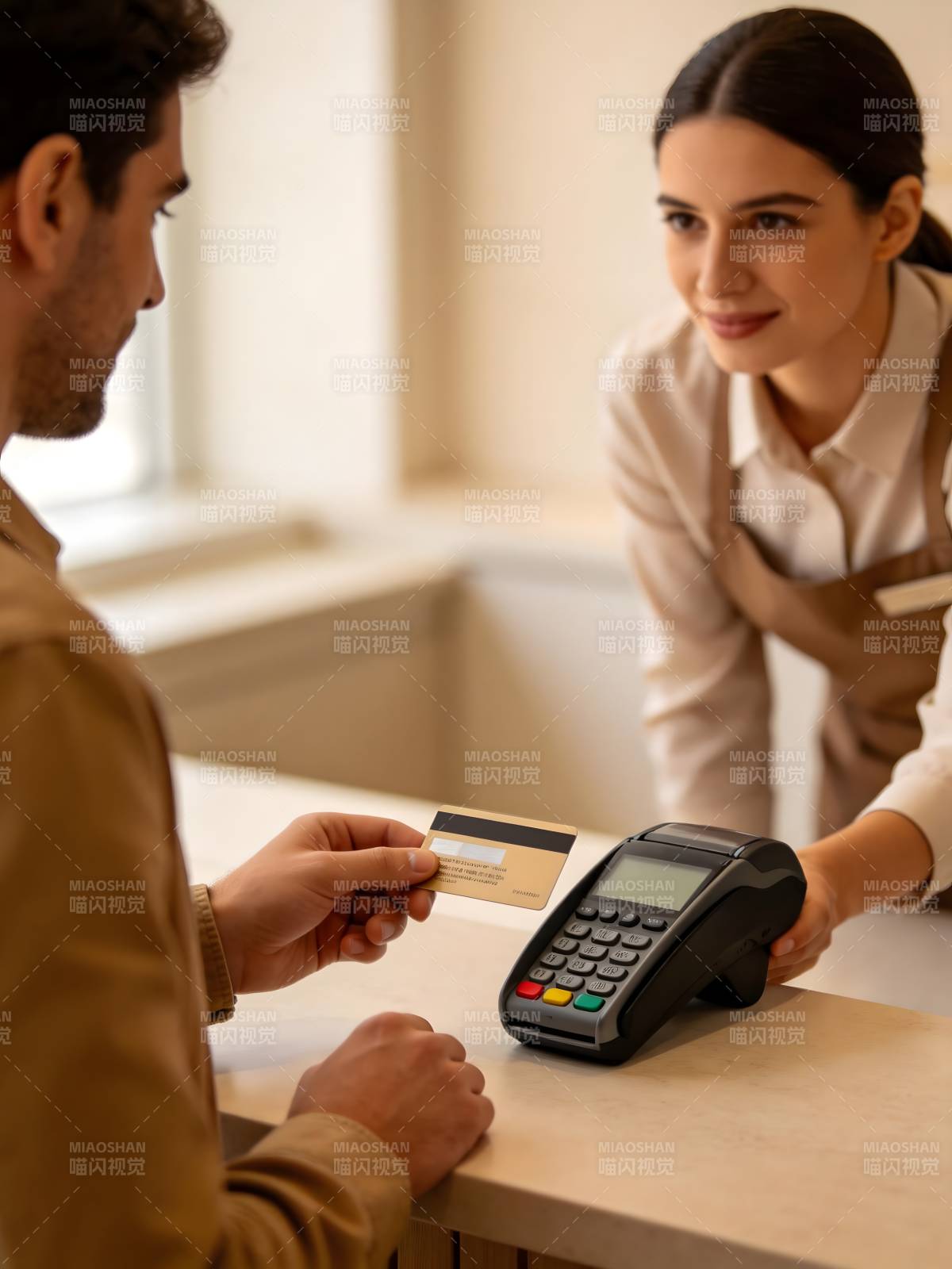 刷卡支付瞬间图片