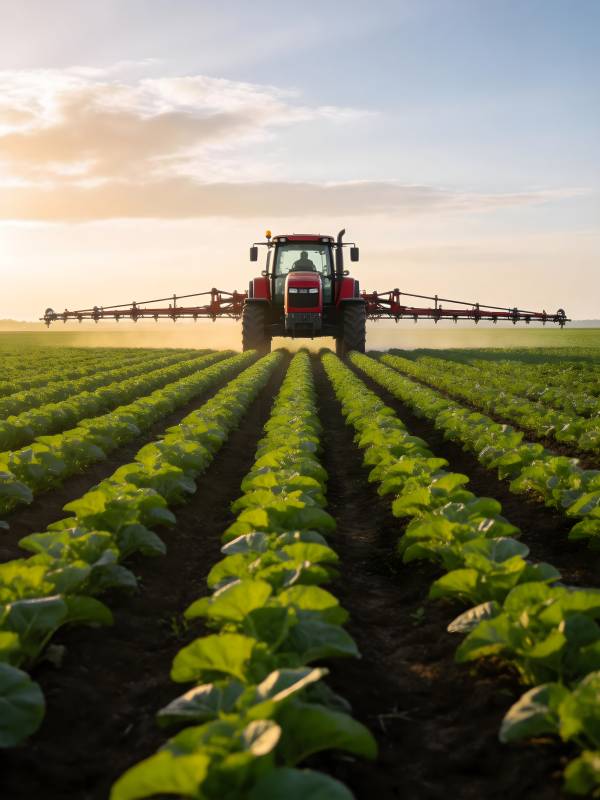 田园耕作图图片