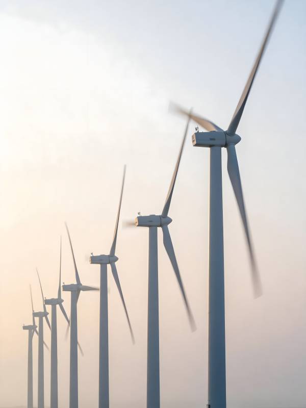 风力发电场图片