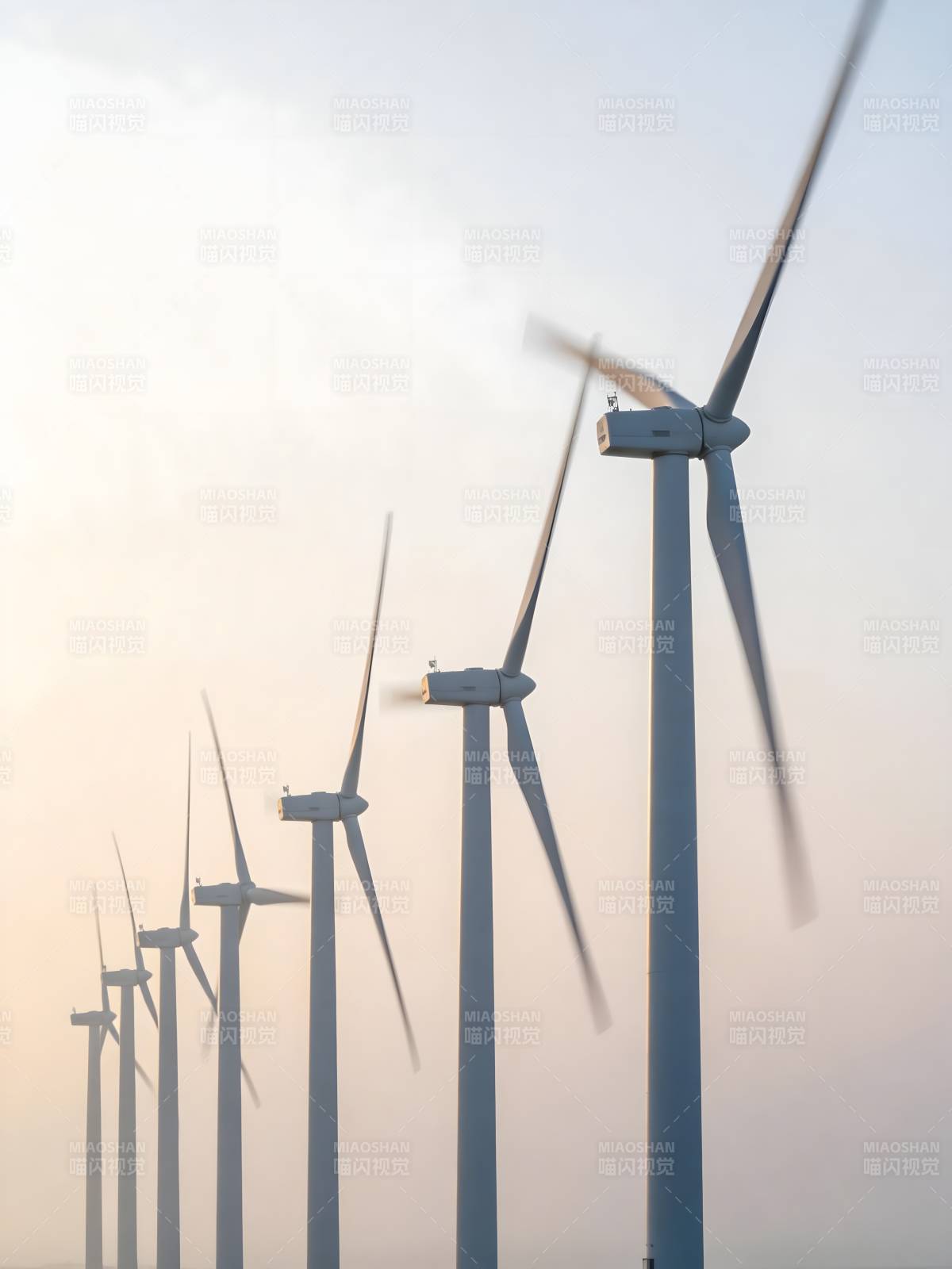 风力发电场图片