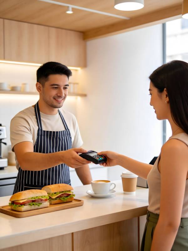 咖啡馆扫码支付图片