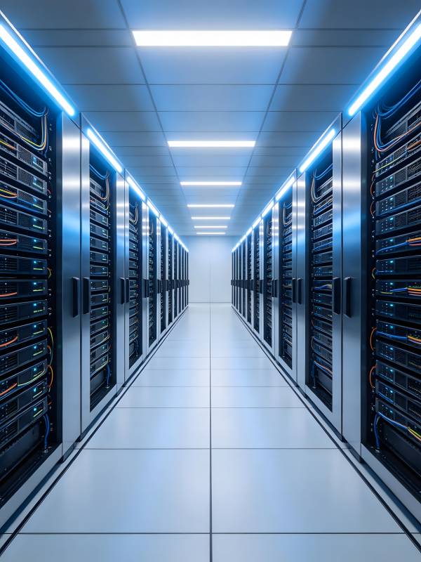 数据中心走廊图片