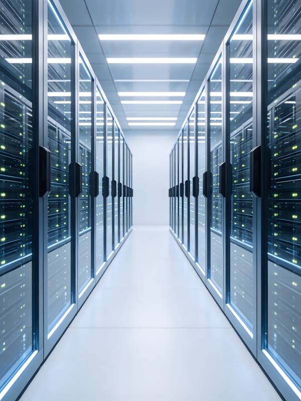 数据中心走廊图片