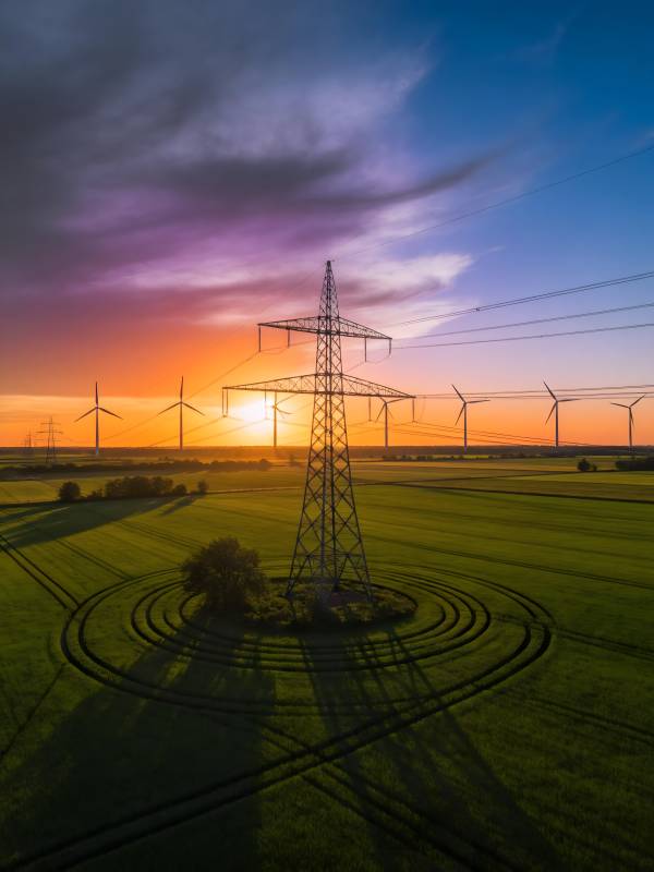 风电与电网共舞图片