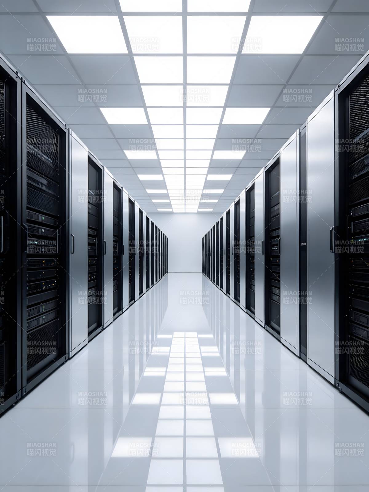 数据中心走廊图片