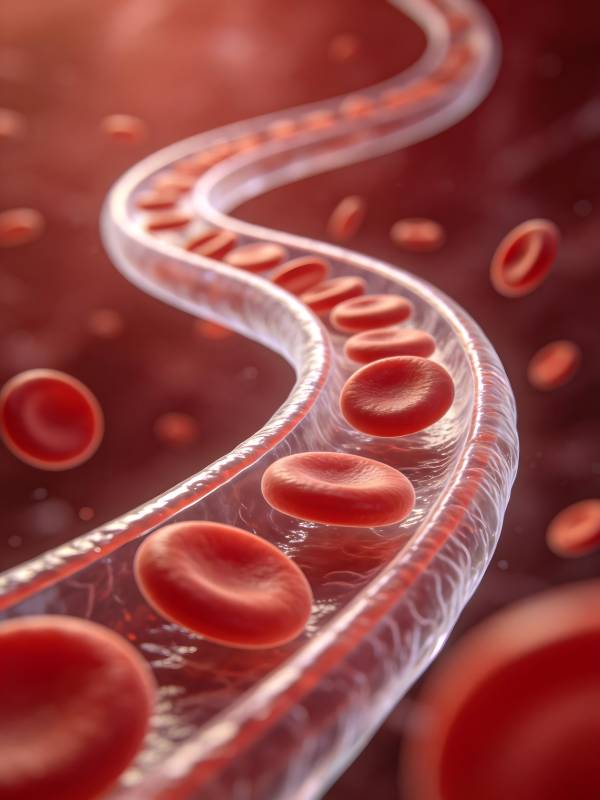 血液流动微观图图片