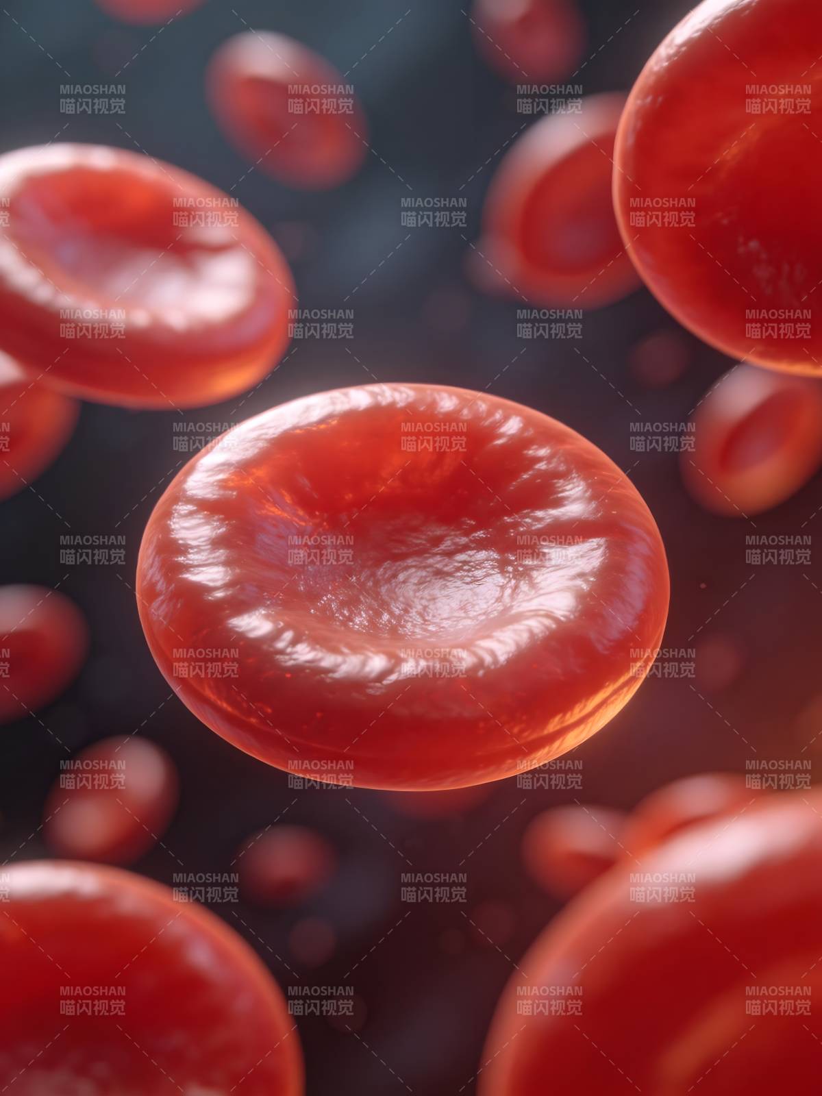 红细胞微观世界图片