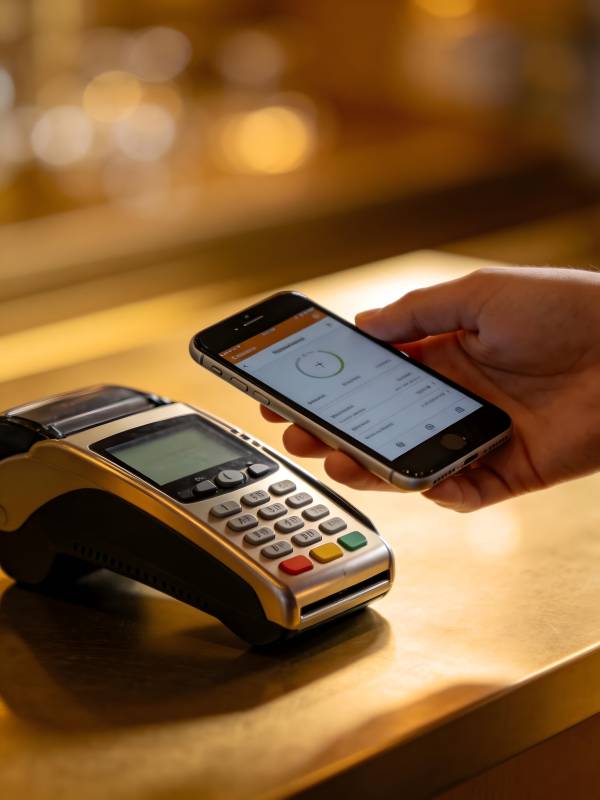 手机支付便捷生活图片