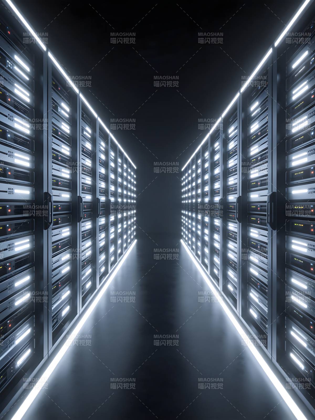 数据中心长廊图片