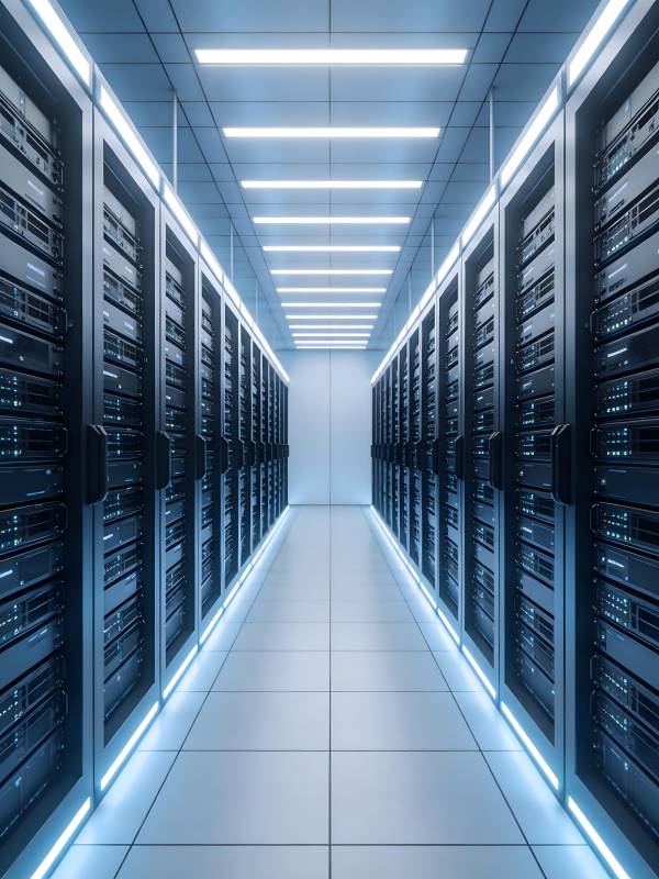 数据中心走廊图片