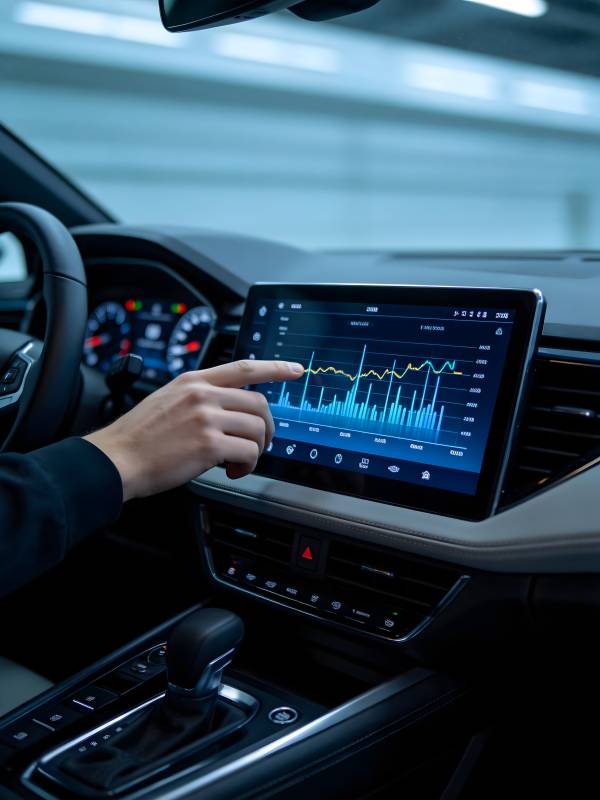 智能车载系统操控图片